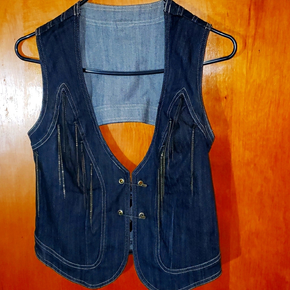Rocawear denim vest